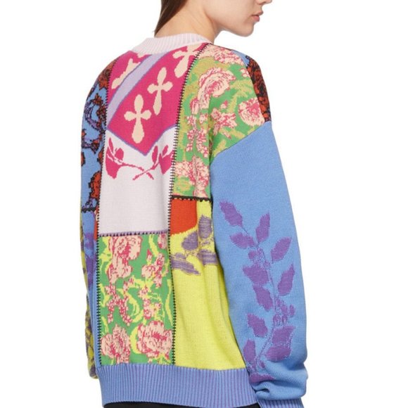 VERSACE Multicolor Wool Sweater - Picture 3 of 4